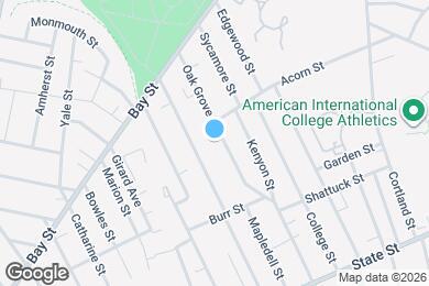 Map image of the property - 180 Oak Grove Ave