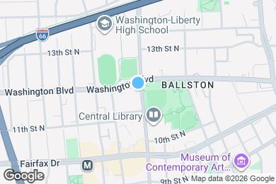 Map image of the property - 1160 N Quincy St