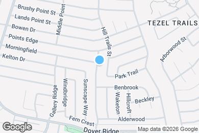 Map image of the property - 7434 Lazy Trails