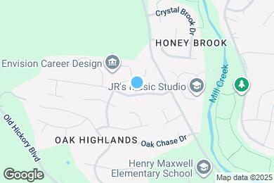 Map image of the property - 5028 W Oak Highland Dr