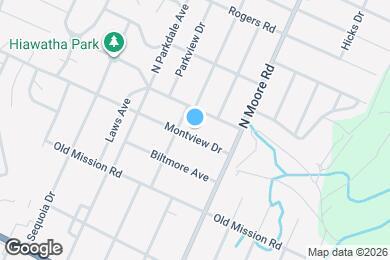 Map image of the property - 4705 Montview Dr