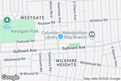 Map image of the property - 502 Binns Blvd
