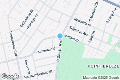 Map image of the property - 600 S Dallas Ave