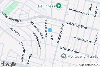 Map image of the property - 341 Morris Pl