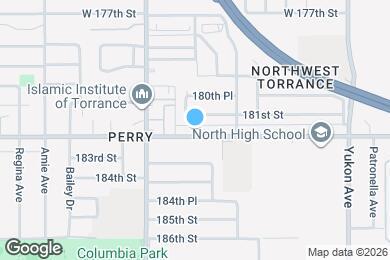Map image of the property - 3903 W 182nd St