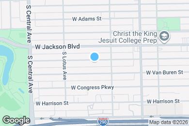 Map image of the property - 5337 W Gladys Ave