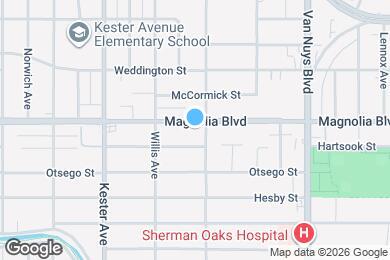 Map image of the property - 14716 W Magnolia Blvd