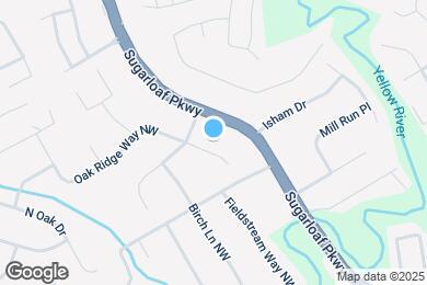 Map image of the property - 1675 Oak Ridge Way NW