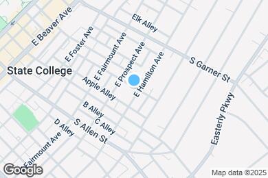 Map image of the property - 245 E Hamilton Ave