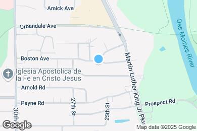 Map image of the property - 2512 Boston Ave