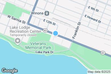 Map image of the property - 656 Walnut St