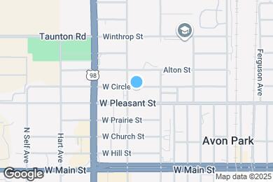 Map image of the property - 909 W Circle St