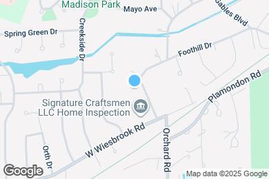 Map image of the property - 1542 Orchard Rd