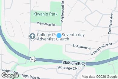 Map image of the property - 1604-1606-1606 Radcliffe Dr