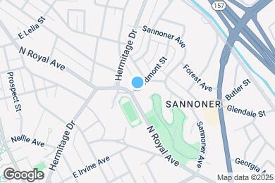 Map image of the property - 530 N Royal Ave