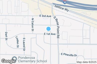 Map image of the property - 3895 E 1st Ave
