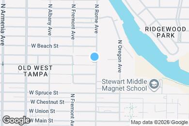 Map image of the property - 1701 W Cherry St