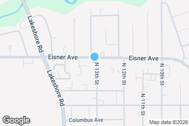 Map image of the property - 3516 N 13th St