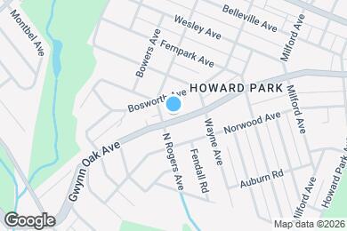 Map image of the property - 5312 Gwynn Oak Ave