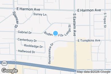 Map image of the property - 2205 Bridlewood Dr