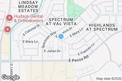 Map image of the property - 3070 S Southwind Dr