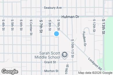 Map image of the property - 1901 S 9th St