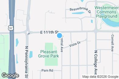 Map image of the property - 11034 Central Ave