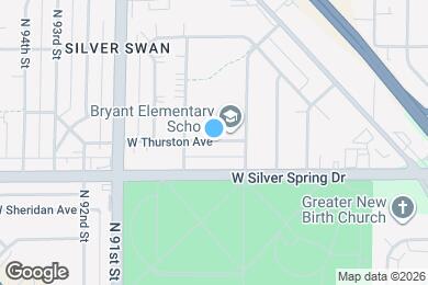 Map image of the property - 8803 W Thurston Ave