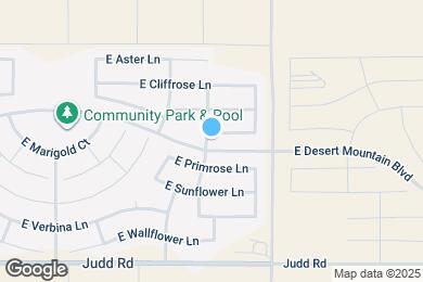 Map image of the property - 11547 E Marigold Ln