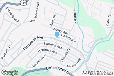 Map image of the property - 1223 Richwood Ave