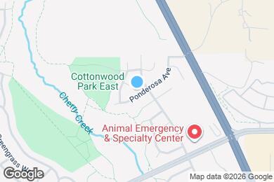 Map image of the property - 17611 Ponderosa Ave