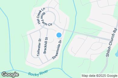 Map image of the property - 3371 Streamside Dr