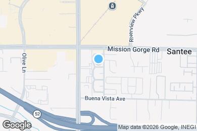 Map image of the property - 9847 Mission Vega Rd
