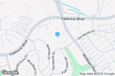 Map image of the property - 24105 Del Monte Dr