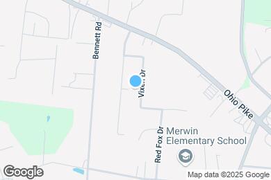 Map image of the property - 1001 Vixen Dr