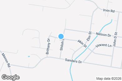 Map image of the property - 178 Shiloh Dr