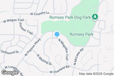 Map image of the property - 313 N Mogollon Trl