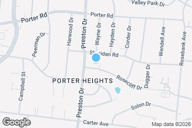 Map image of the property - 2003 Rosecliff Dr