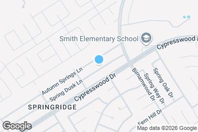 Map image of the property - 2803 Spring Dusk Ln