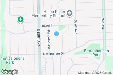Map image of the property - 7909 163rd Ct