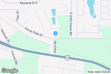 Map image of the property - 300 Jasmine Dr