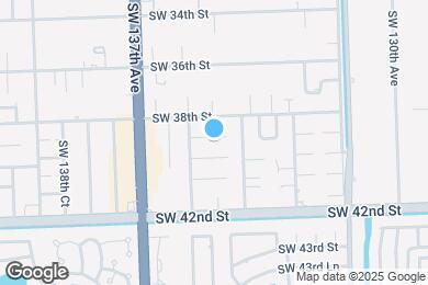 Map image of the property - 13492 SW 38th Ln