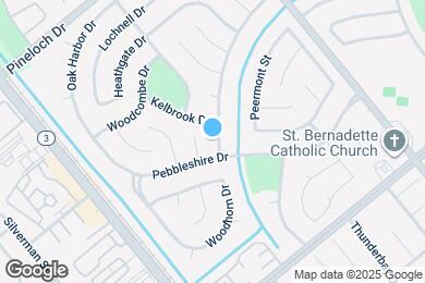 Map image of the property - 15218 Woodhorn Dr