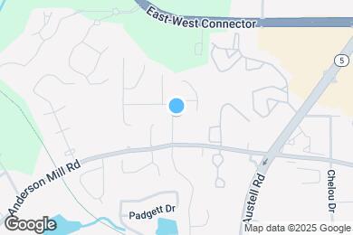 Map image of the property - 4311 Anderson Ridge Dr