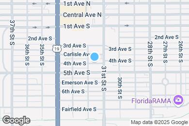 Map image of the property - 3123 4th Ave S
