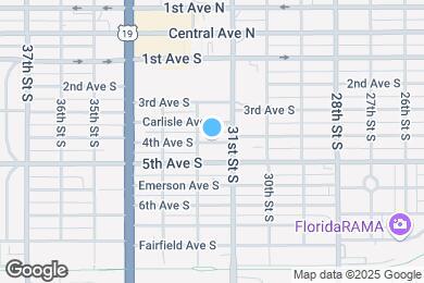 Map image of the property - 3139 4th Ave S
