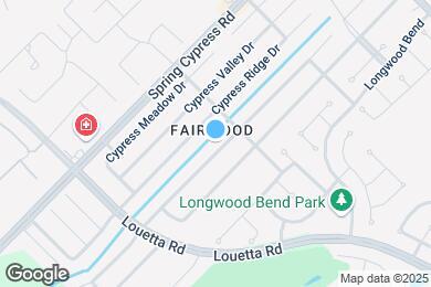 Map image of the property - 14518 Cypress Green Dr