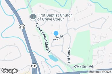 Map image of the property - 13235 Delft Dr