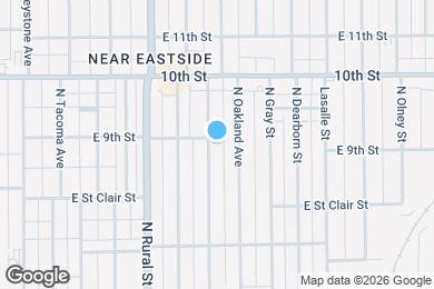 Map image of the property - 853 N Parker Ave