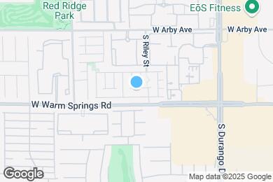 Map image of the property - 8829 W Peace Treaty Ave
